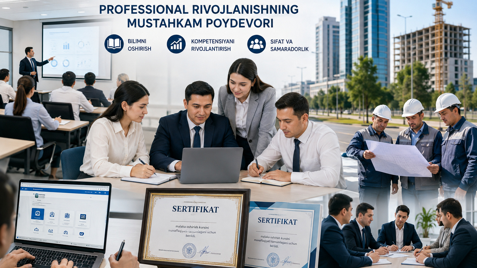PROFESSIONAL RIVOJLANISHNING MUSTAHKAM POYDEVORI