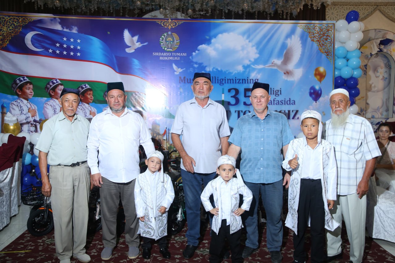 Bolajonlar uchun sunnat to‘yi o‘tkazildi